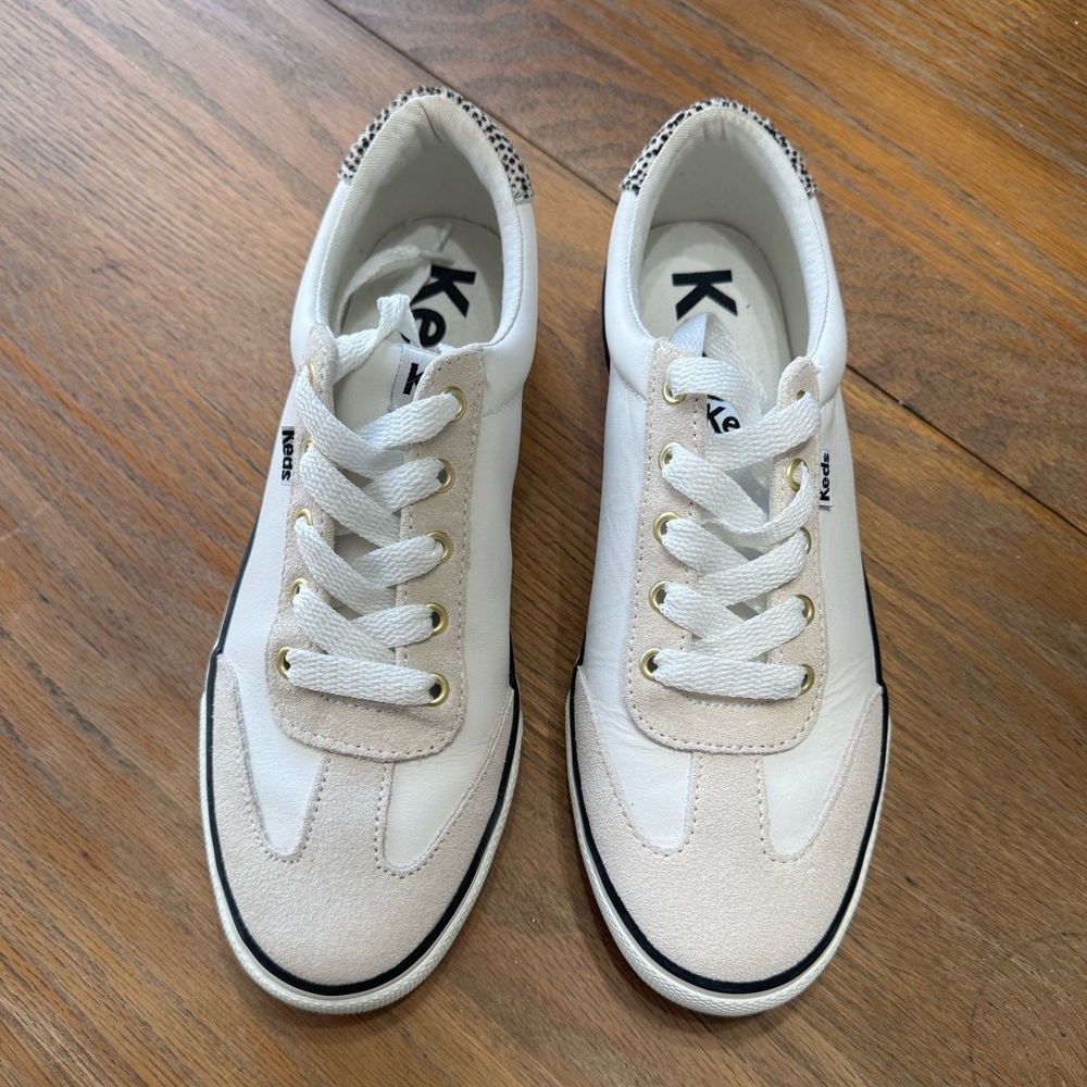 Keds with leopard detail W8